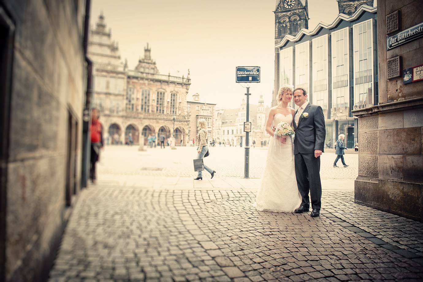 Hochzeitsfotograf Bremer Rathaus