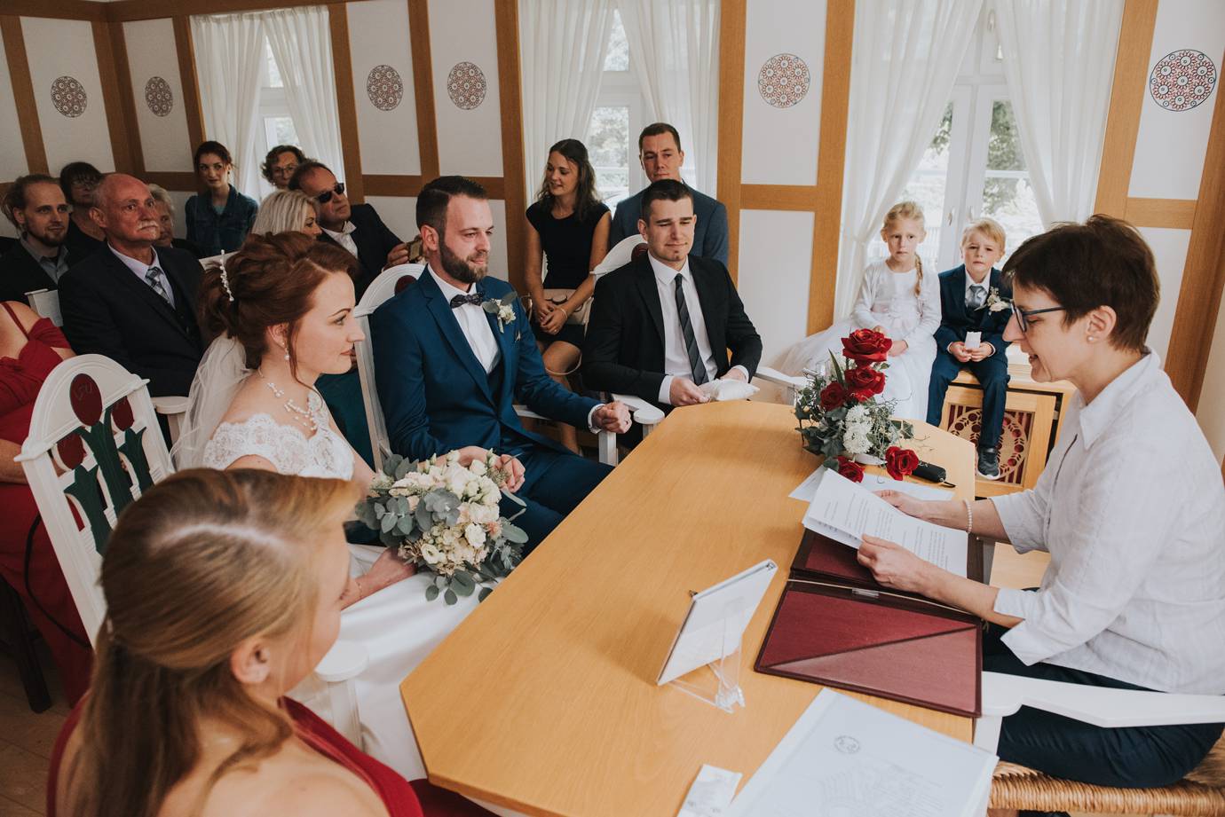 Hochzeit im Standesamt und am Anleger Neu Helgoland Worpswede