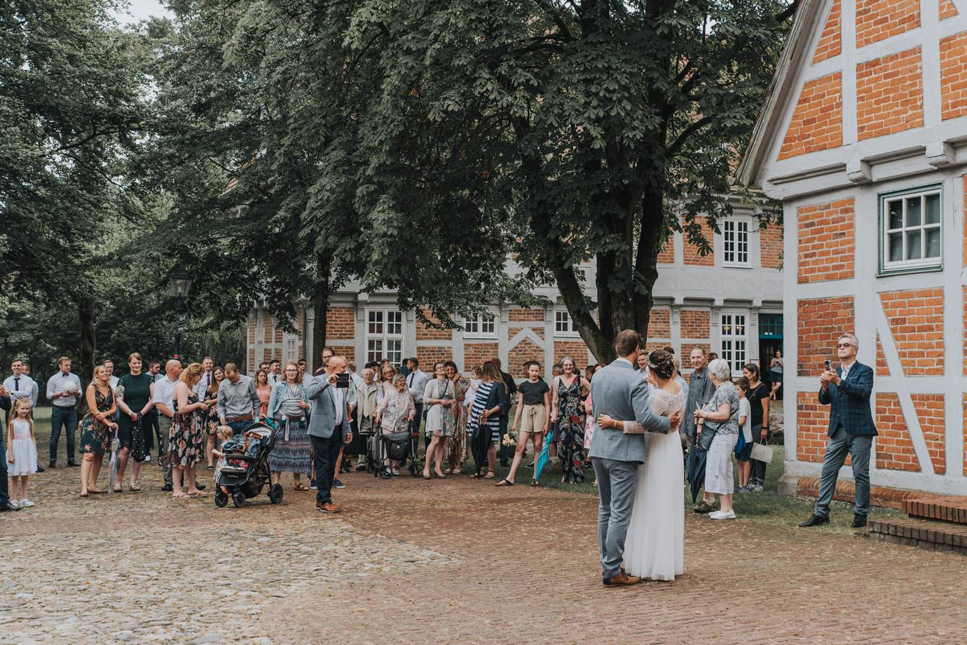 Standesamtliche Hochzeit auf dem Gut Sandbeck in Osterholz-Scharmbeck